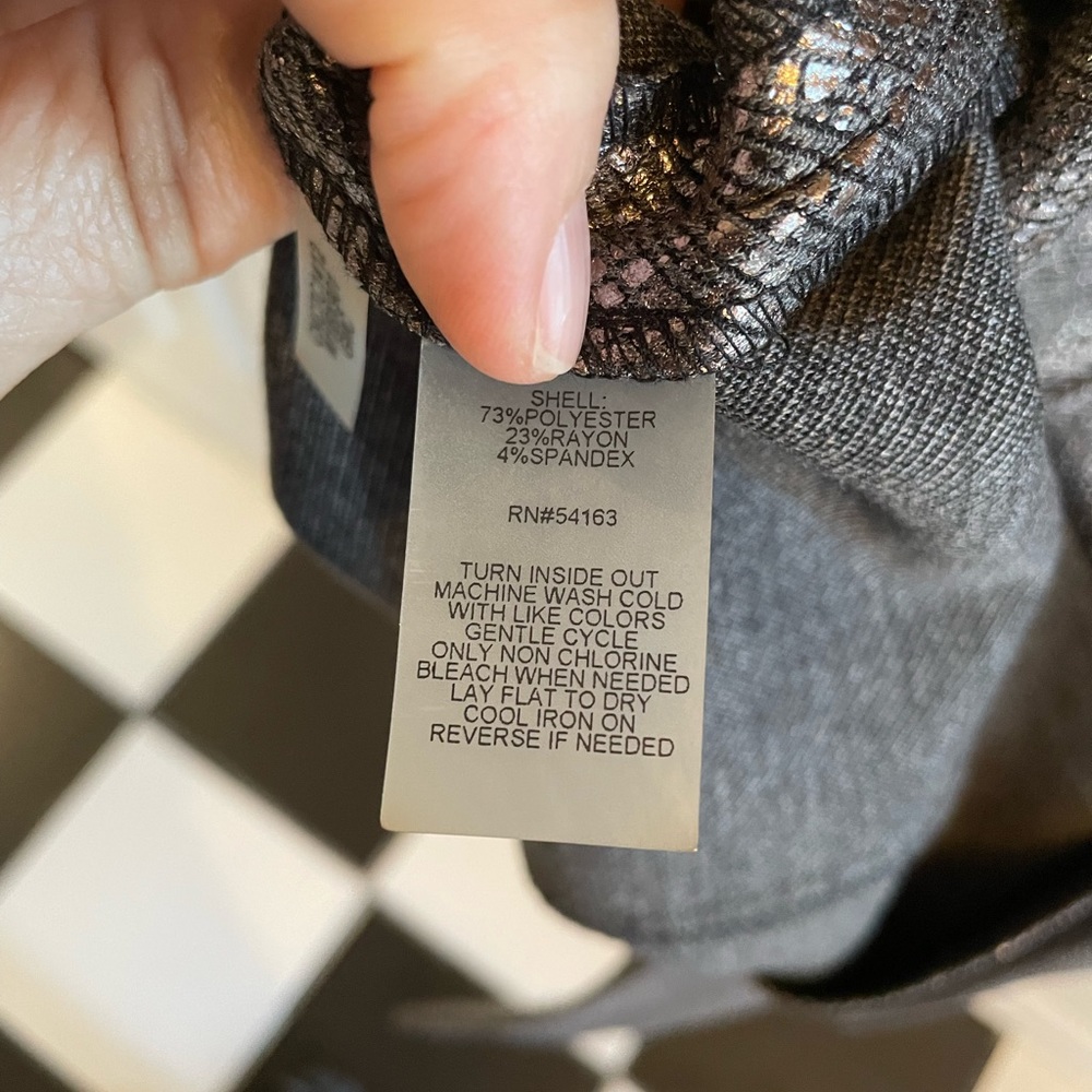 Calvin Klein Python Leather Looking Dress Nwot Si… - image 8